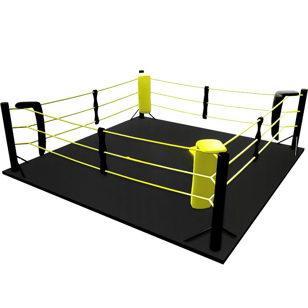 Boxing Ring ground-level 15 cm platform