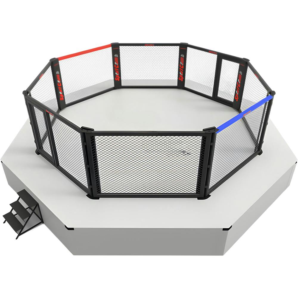 Competition Octagon MMA cage with a 100 cm base